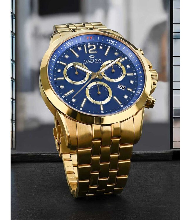Louis XVI LXVI3501 Herrenuhr Athos Chronograph 48 mm