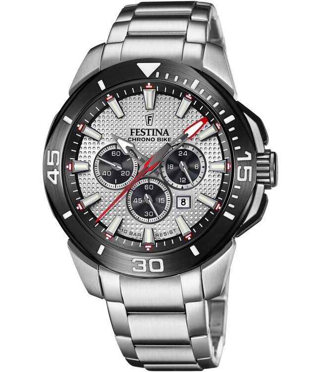 Festina F20641/1 Herrenuhr Chrono Chronograph 47 mm