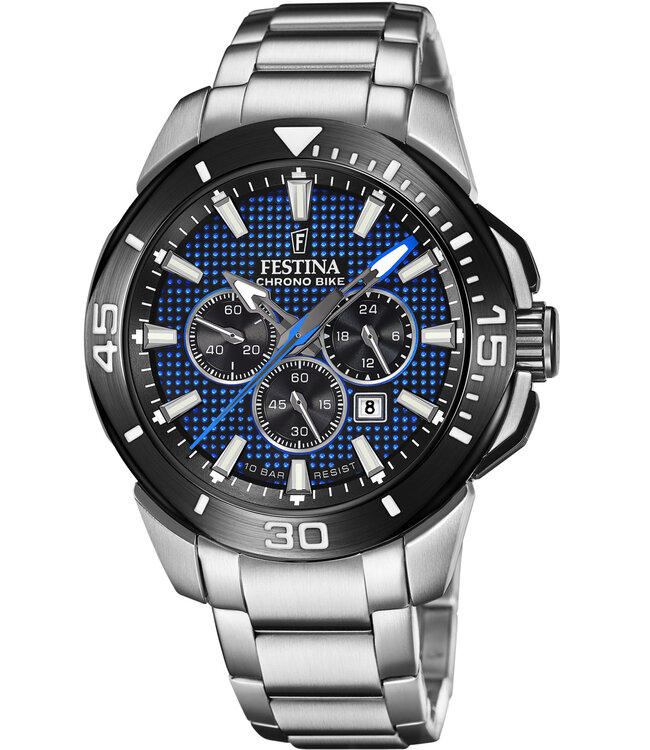 Festina F20641/2 Herrenuhr Chrono Chronograph 47 mm