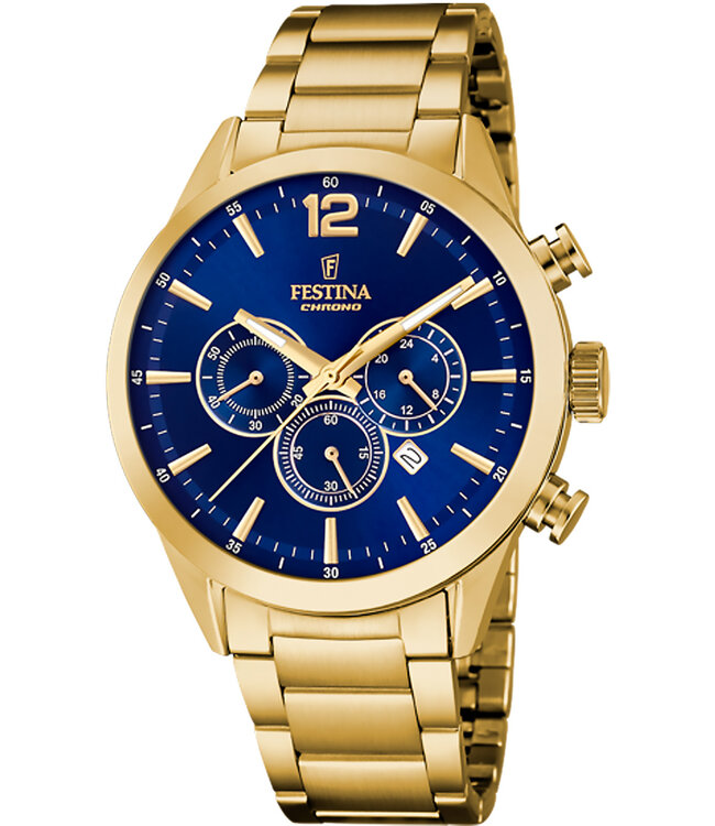 Festina F20633/2 Herrenuhr Timeless Chronograph 44 mm