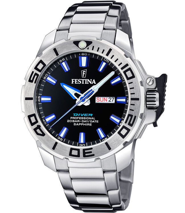 Festina F20665/3 Herrenuhr Diver 46 mm