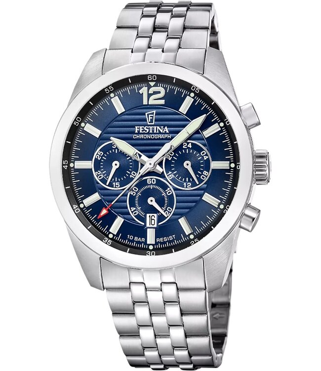 Festina F20742/4 Herrenuhr Chronograph 44 mm