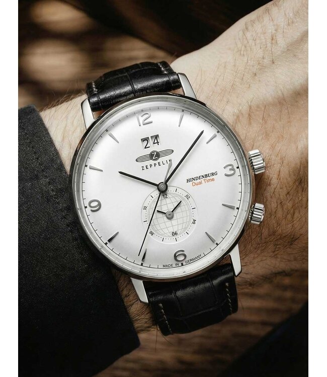 Zeppelin 80441 Herrenuhr Hindenburg 40 mm