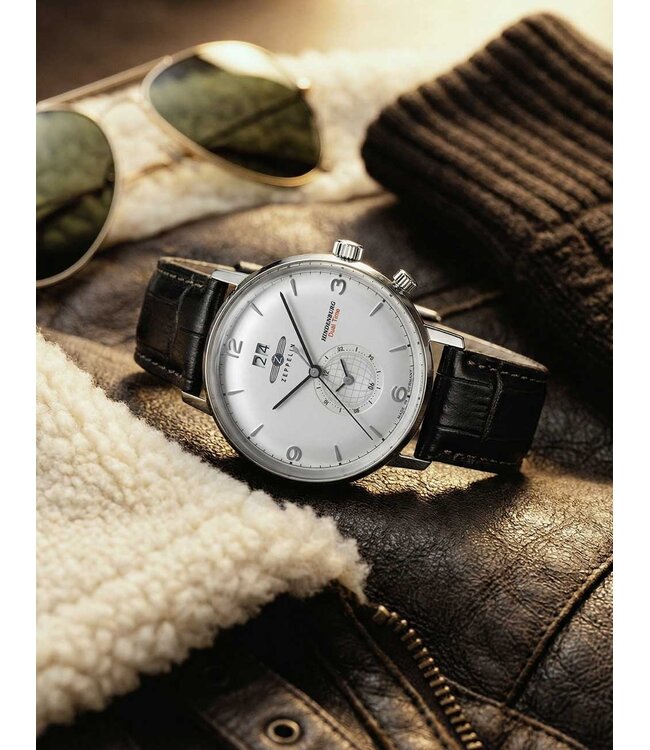 Zeppelin 80441 Herrenuhr Hindenburg 40 mm