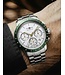 Zeppelin 8878MB4 Herrenuhr Chronograph Weiss Edelstahl