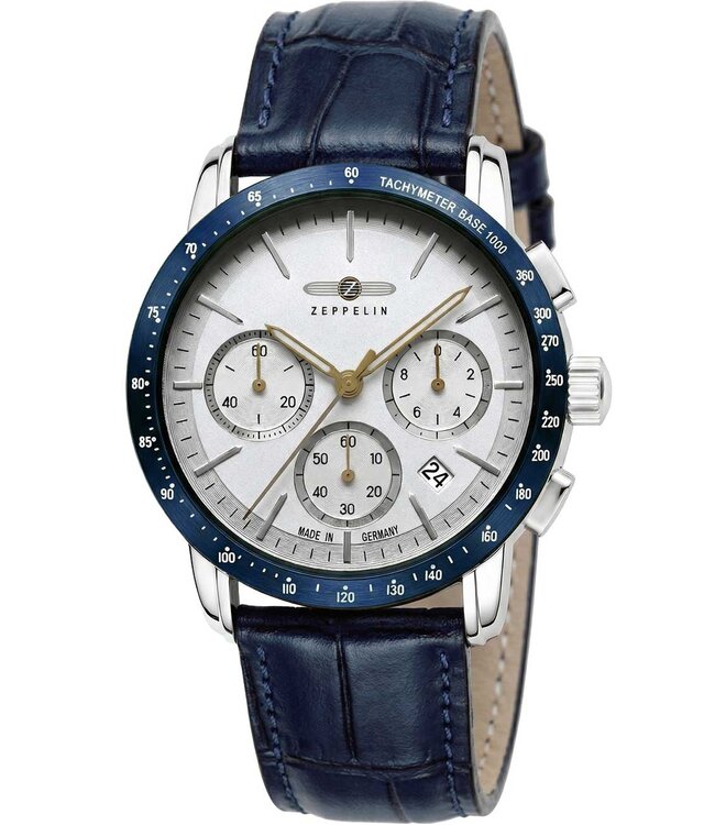 Zeppelin 88781 Herrenuhr New Chronograph 43 mm