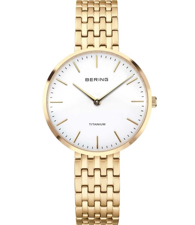 Bering 19334-334 Damenuhr Titanium 34 mm