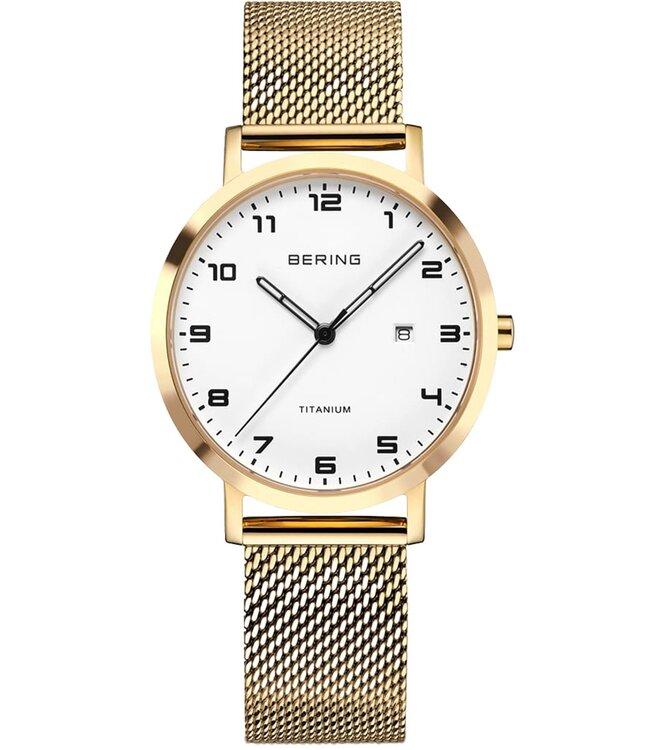 Bering 18634-334 Damenuhr Titanium 34 mm