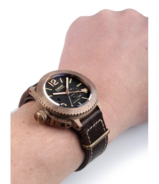 U-Boat 9008 Herrenuhr Doppiotempo 46 mm