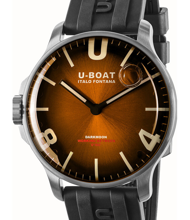 U-Boat 8703/B Herrenuhr Darkmoon 44 mm