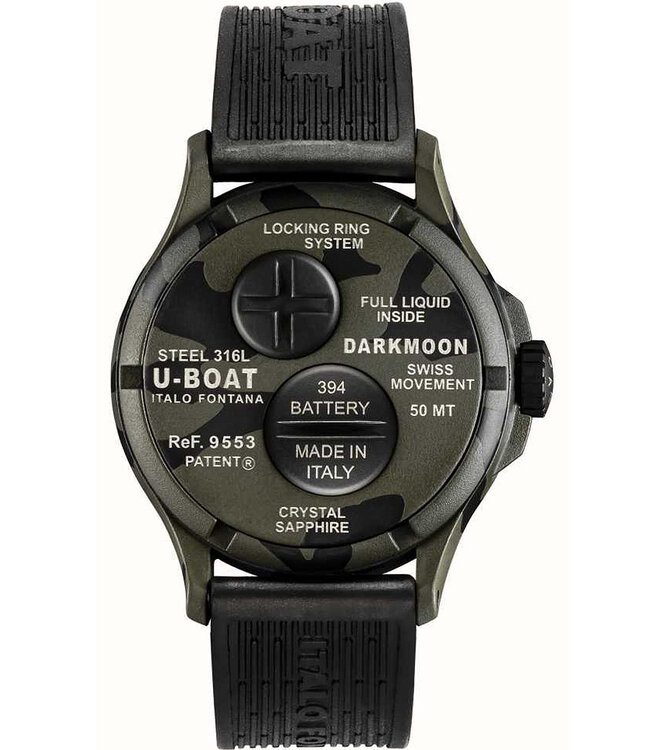 U-Boat 9553 Herrenuhr Darkmoon 44 mm