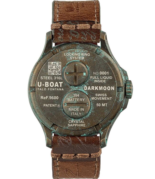 U-Boat 9600/A Herrenuhr Darkmoon 44 mm