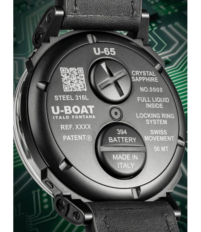 U-Boat 3365 Herrenuhr U-65 45 mm