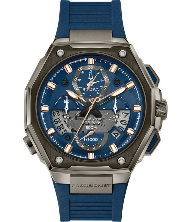 Bulova 98B357 Herrenuhr Precisionist Chronograph 46 mm