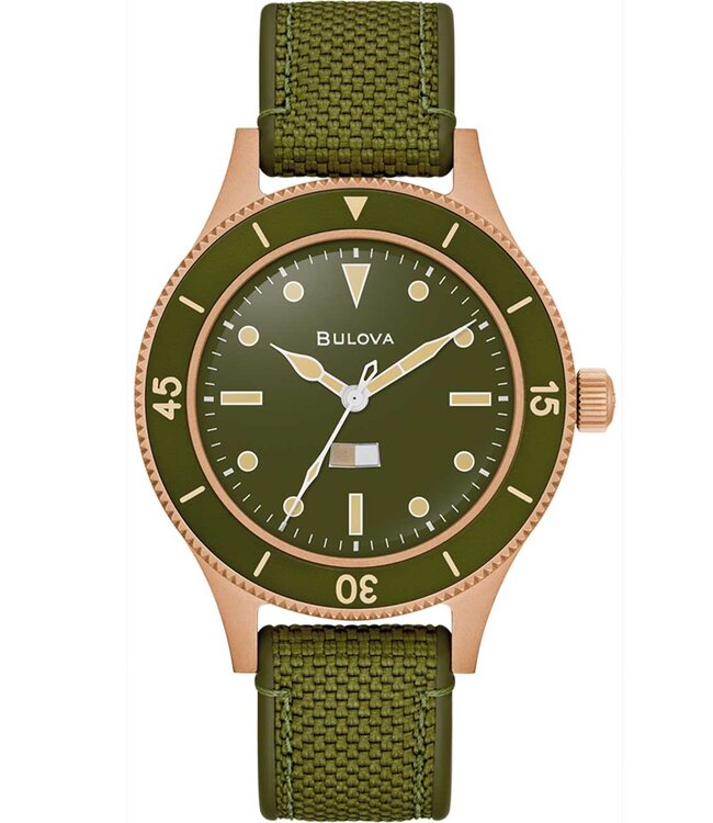 Bulova MIL-SHIPS Herrenuhr 41 mm 98A324