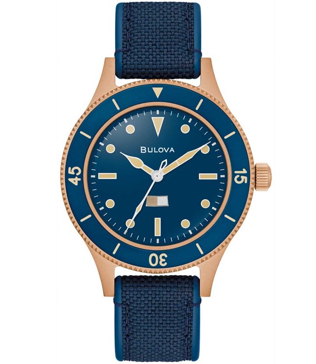 Bulova 98A325 Herrenuhr MIL-SHIPS 41 mm