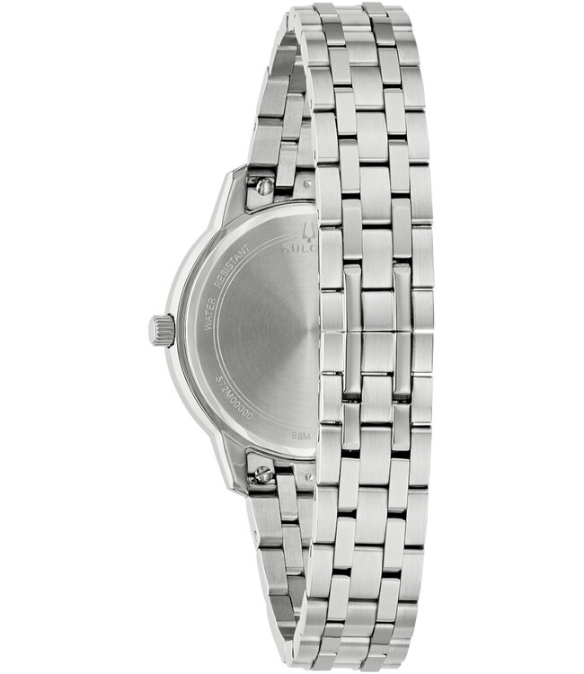 Bulova Classic 96M174 Damenuhr Silber Edelstahl