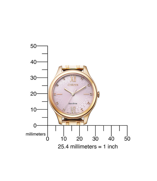Citizen  EM0503-75X Damenuhr Eco 32 mm