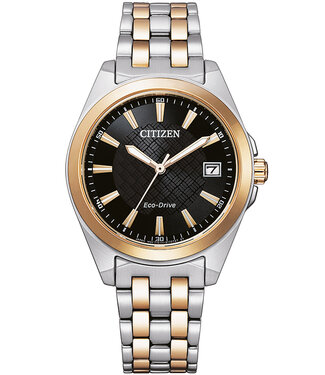 Citizen  Eco-Drive EO1213-85E Damenuhr Schwarz Edelstahl