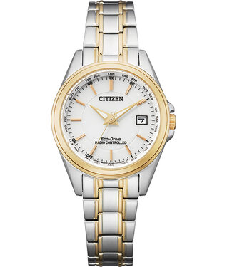 Citizen  Eco-Drive EC1186-85A Damenuhr Weiss Edelstahl