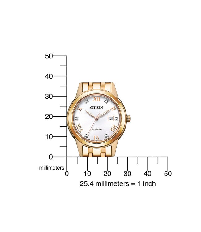 Citizen  FE1243-83A Damenuhr Eco-Drive 30 mm