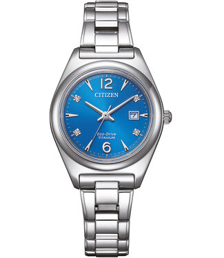 Citizen  Eco-Drive EW2601-81L Damenuhr Blau Titan