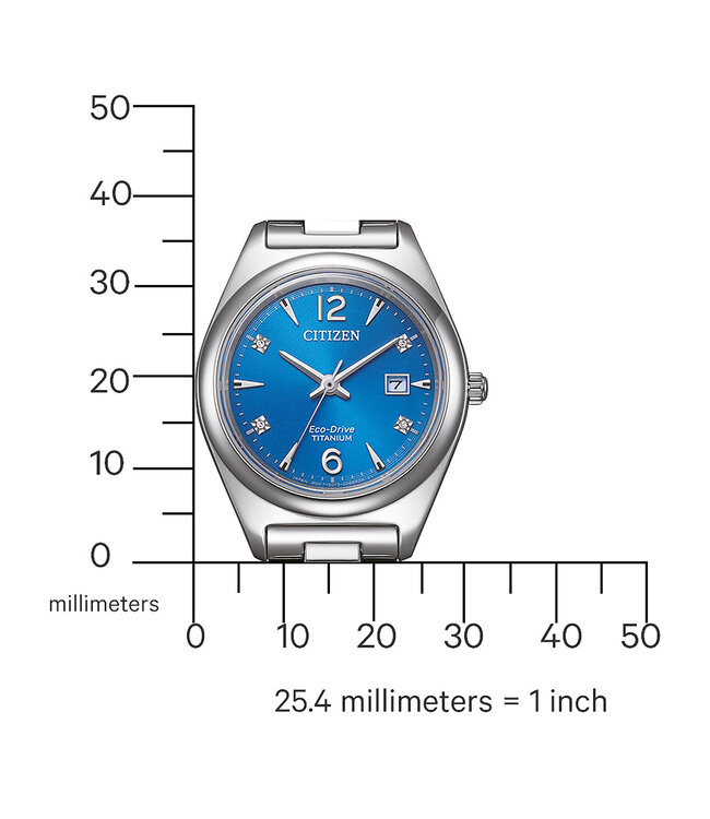 Citizen  EW2601-81L Damenuhr Eco-Drive 29 mm