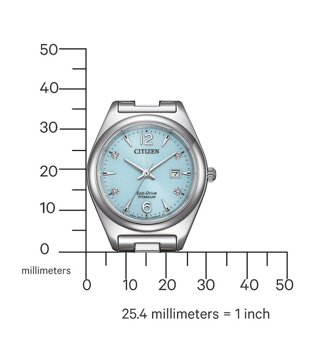 Citizen  EW2601-81M Damenuhr Eco-Drive 29 mm
