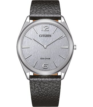 Citizen  Suratto AR3120-16A Damenuhr Grau Kalbsleder