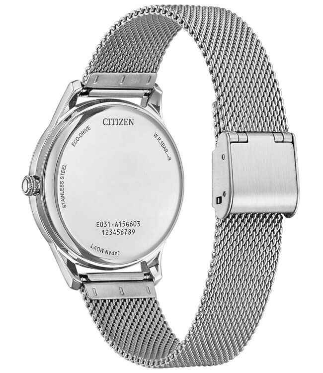 Citizen  EM1220-82A Damenuhr Eco-Drive 34 mm