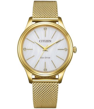 Citizen  EM1222-87A Damenuhr Eco-Drive 34 mm