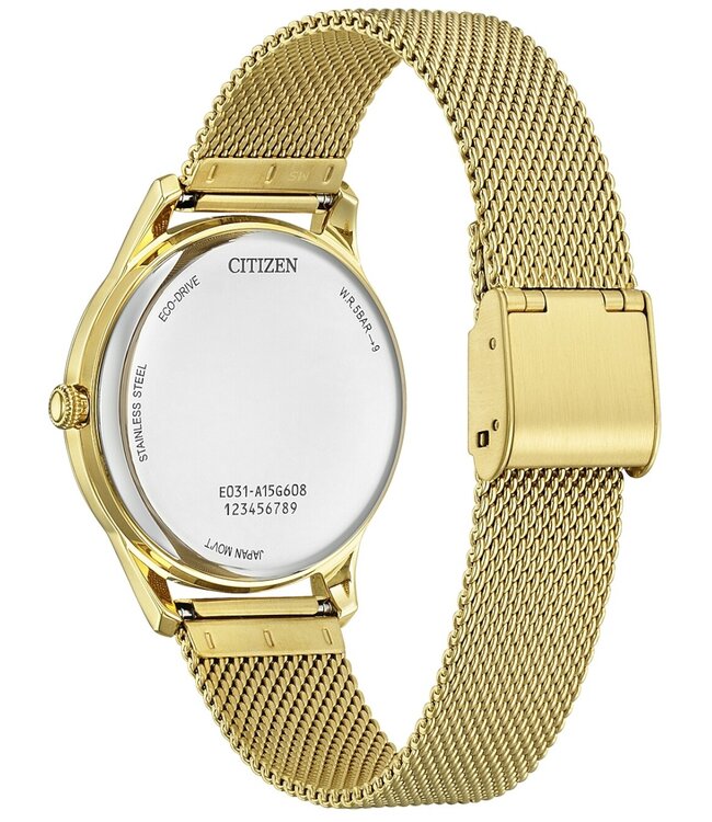 Citizen  EM1222-87A Damenuhr Eco-Drive 34 mm