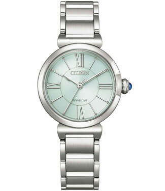 Citizen  Eco-Drive EM1070-83L Damenuhr Grün Edelstahl