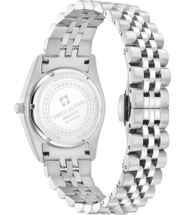 Swiss Alpine Military  7716.1237 Damenuhr Solaris 34 mm