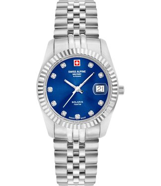 Swiss Alpine Military  7716.1235 Damenuhr Solaris 34 mm