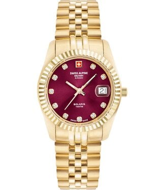 Swiss Alpine Military  7716.1216 Damenuhr Solaris 34 mm