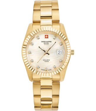 Swiss Alpine Military  7716.1113 Damenuhr Solaris 34 mm