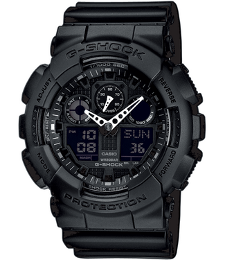 Casio  GA-100-1A1ER Herrenuhr G-Shock Chronograph 51 mm