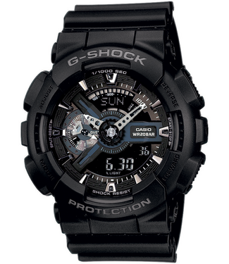Casio  GA-110-1BER Herrenuhr G-Shock Chronograph 51 mm