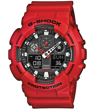 Casio  GA-100B-4AER Herrenuhr G-Shock Chronograph 51 mm