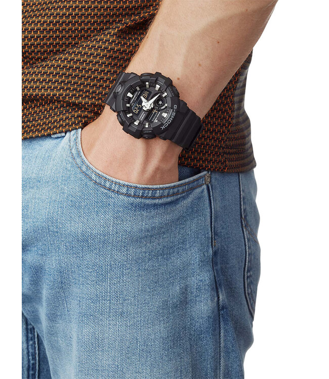 Casio  GA-700-1BER Herrenuhr G-Shock Chronograph 53 mm