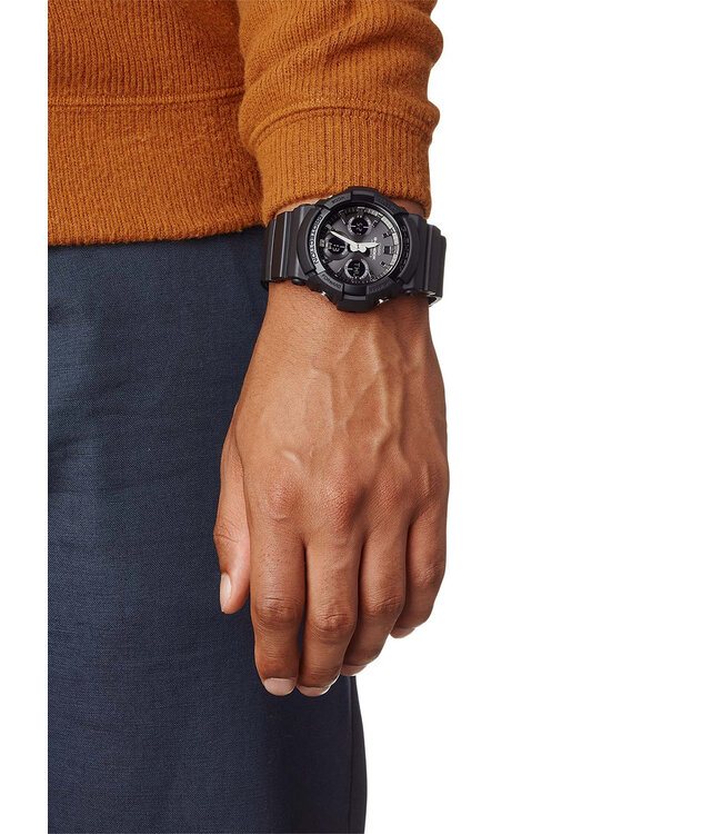 Casio  GAW-100B-1AER Herrenuhr G-Shock Chronograph 52 mm