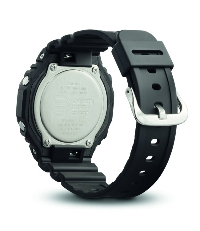 Casio  GA-2100-1AER Herrenuhr G-Shock Chronograph 45 mm