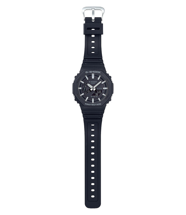 Casio  GA-2100-1AER Herrenuhr G-Shock Chronograph 45 mm