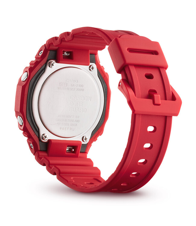 Casio  GA-2100-4AER Herrenuhr G-Shock Chronograph 45 mm
