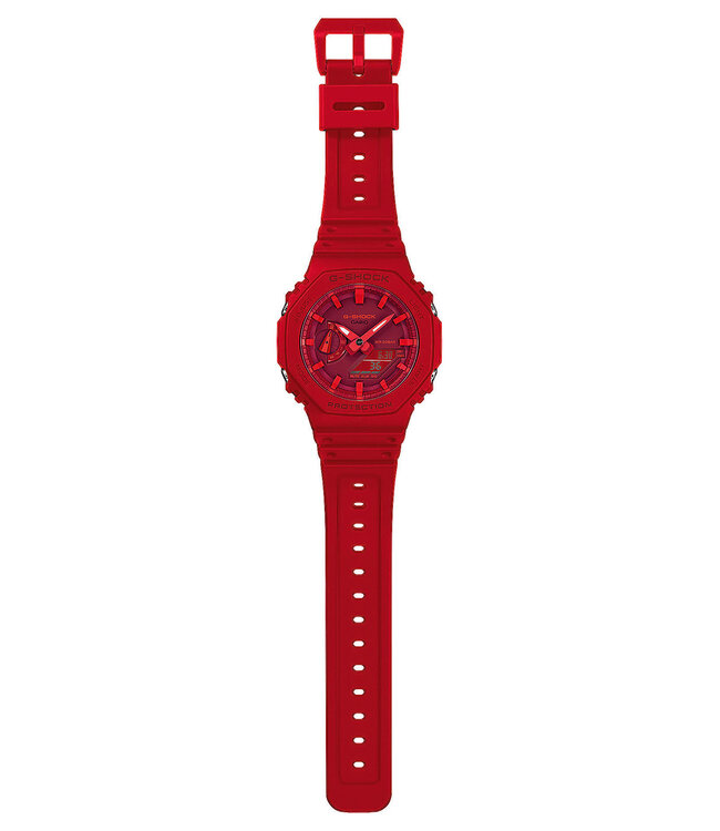 Casio  GA-2100-4AER Herrenuhr G-Shock Chronograph 45 mm