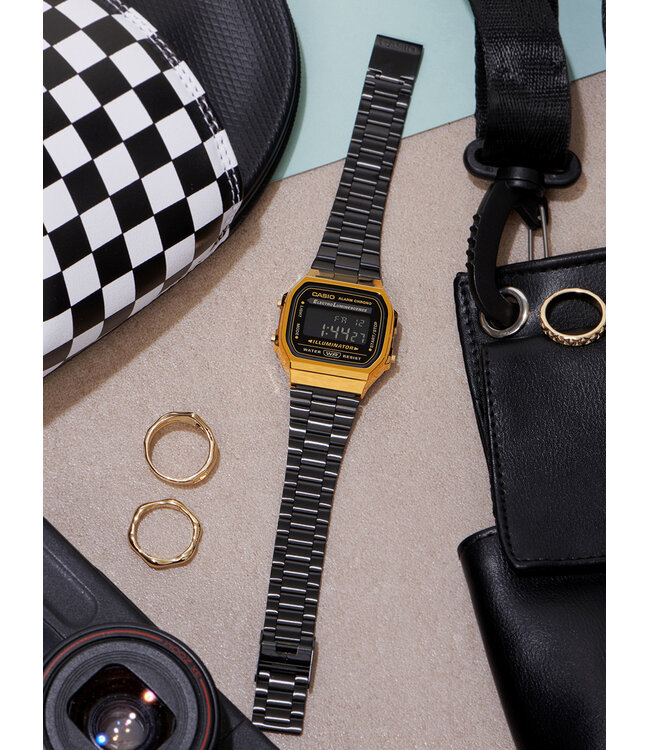 Casio  A168WEGB-1BEF Damenuhr Vintage 36 mm