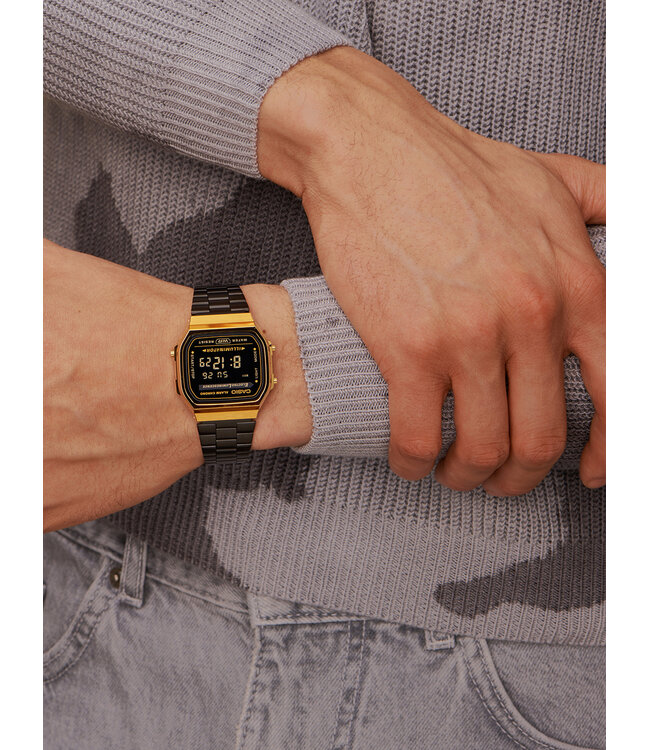 Casio  A168WEGB-1BEF Damenuhr Vintage 36 mm