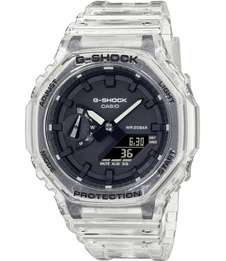 Casio  GA-2100SKE-7AER Herrenuhr G-Shock 45 mm
