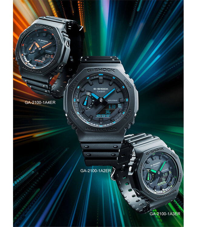 Casio  GA-2100-1A4ER Damenuhr G-Shock 45 mm